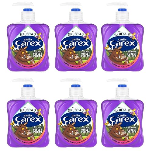 Carex Gruffalo Deep Dark Forest Fruits Antibacterial Hand Wash 6x250ml