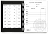 Lifestyle Planners Workout Tracker A5 104 Page 100 Workouts Planner view 2