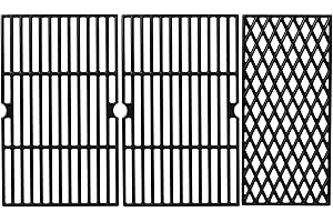 FORYEYC 70-01-911 Cooking Grates for Dynaglo DGH450CRP DGH450CRP-D DGF493BNP DGH474CRP DGH485CRP, Kenmore Backyard BY13-101-001-12 Gas Grill, Cast Iron Grill Replacement Parts for Dyna-glo DGH450CRP