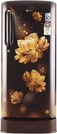 LG 190 L 4 Star Inverter Direct-Cool Single Door Refrigerator (GL-D201AHCY, Hazel Charm)
