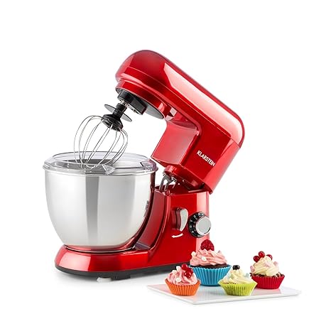 Klarstein Bella Pico • Küchenmaschine • Rührmaschine • Knetmaschine • 550W Nomimal- / 800W Spitzenleistung • 4L • planetarisc