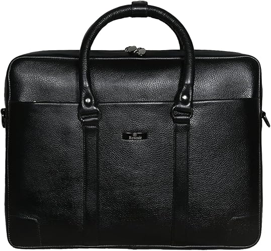 branded leather office bags