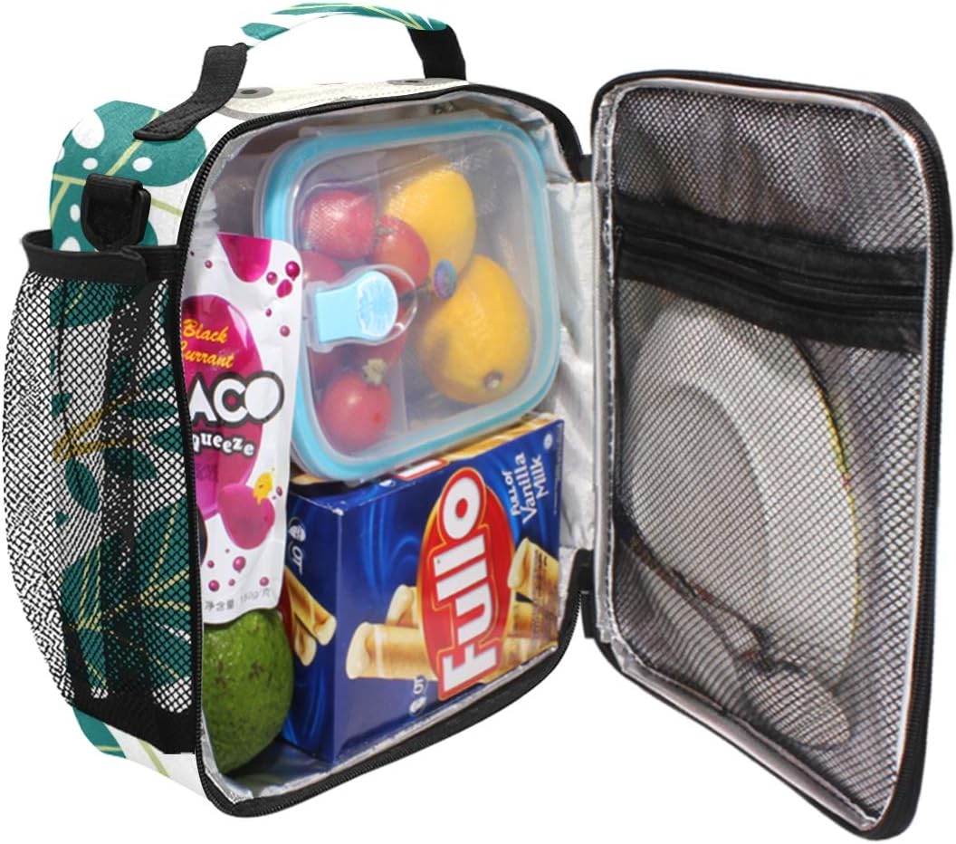 Cute Lunch Box Sloth Insulated Lunch Bags Cute Large Lunch Tote Bag Cool Freezable Lunch Tote 5L with Shoulder Strap for Kids Girls Women - Image 5
