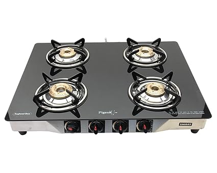 Pigeon 12097 Smart 4 Burner Gas Cooktop