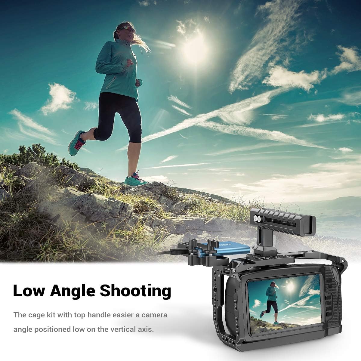 [Updated] SMALLRIG Camera Cage Kit for Blackmagic Design Pocket Cinema Camera 4K & 6K, Compatible with BMPCC 4K & 6K - KCVB2419 : Camera & Photo
