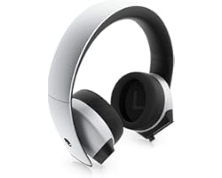 Alienware 7.1 PC Gaming Headset AW510H-Light: 50mm Hi-Res Drivers - Noise Cancelling Mic - Multi Platform Compatible(PS4,Xbox