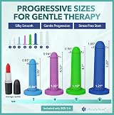 Intimate Rose Medium 4-Pack Silicone Dilators for Women & Men, Sizes 3-6 view 3