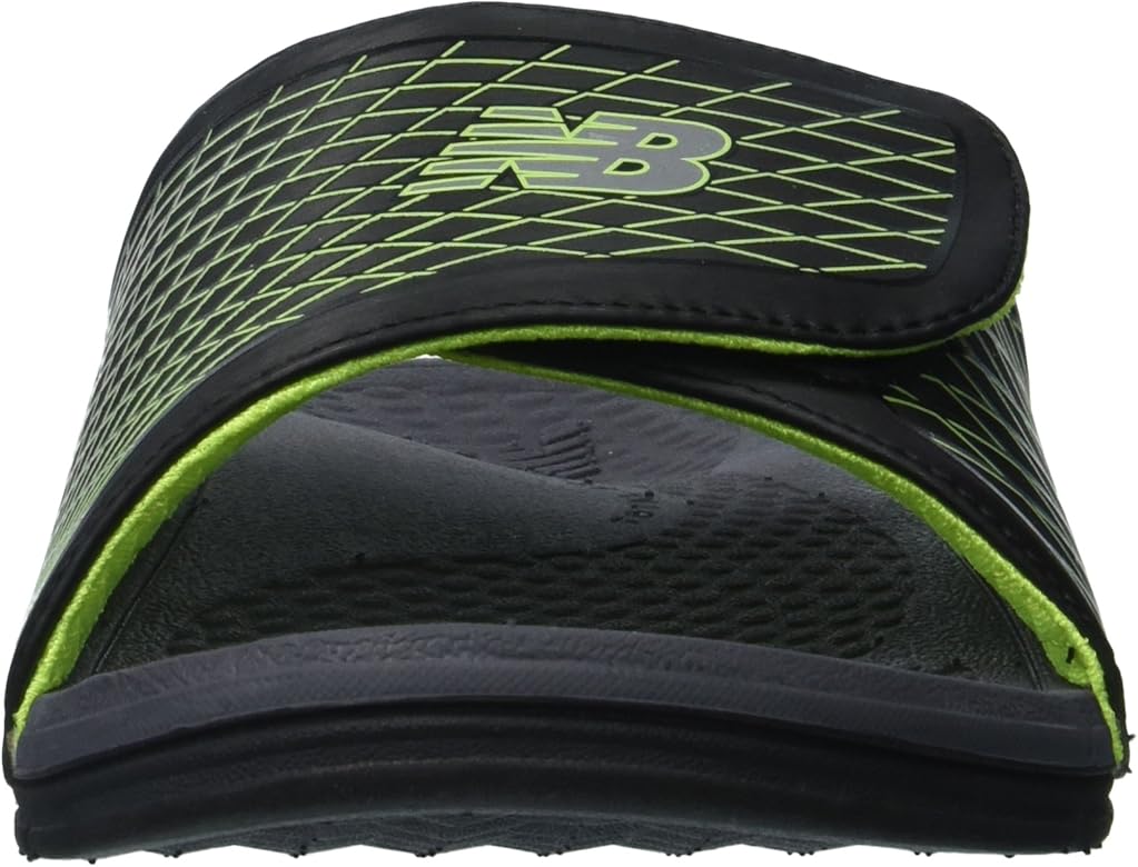 new balance men's cush  slide sandal