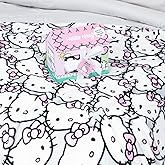Jay Franco Hello Kitty Throw Blanket with Playhouse Gift Box - Plush Throw Measures 46 x 60 Inches - Super Soft Special Edition Fleece Bedding