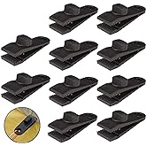 Tarp Clips, Clamps Withstand 60mph Strong Wind, 10 Pack | Fit for Awnings, Outdoor Camping, Caravan Canopies, Car Covers, Swimming Pool Covers, Heavy Duty Lock Grip