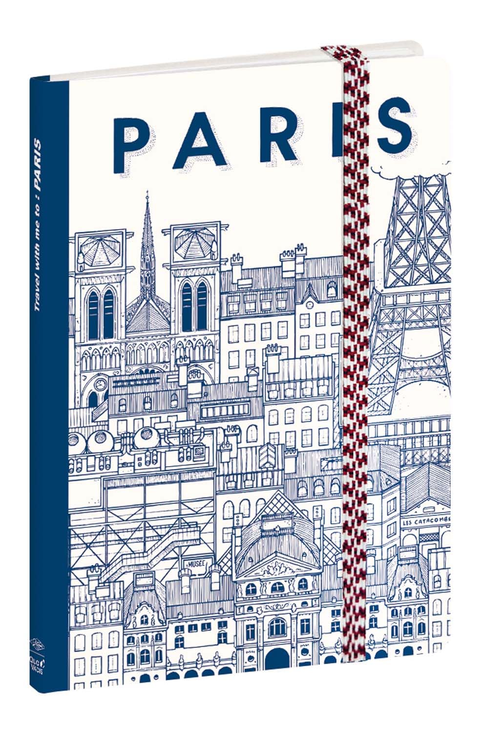 Quo Vadis 237104700NQ Taccuino 15 Righe Dr Paper - 10 x 15 cm - Elastic