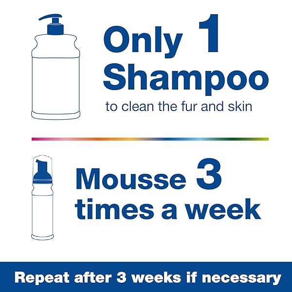 DOUXO S3 SEB SHAMPOO, CONTAINS 0.5% OPHYTRIUM, ODOR CONTROL & SEBOREGULATING, FOR OILY TO FLAKY SKIN, SEBORRHEA, FOR DOGS AND CATS, 16.9 FL. OZ. (500ML)
