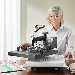 VEVOR 2 in 1 Heat Press Machine for T Shirts and