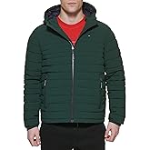 Tommy Hilfiger Men's Stretch Poly Hooded Packable Jacket