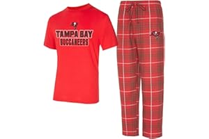 Concepts Sport Men's NFL Vector Top & Flannel Pants Sleep Set