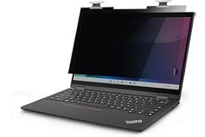 StarTech.com Lenovo X13 Yoga Gen 4 Bright Privacy Screen Filter with Touch, Flip-Over, 75% Light Transmittance, Anti-Glare