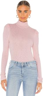 SUNDRY Puff Sleeve Turtleneck (1) at 