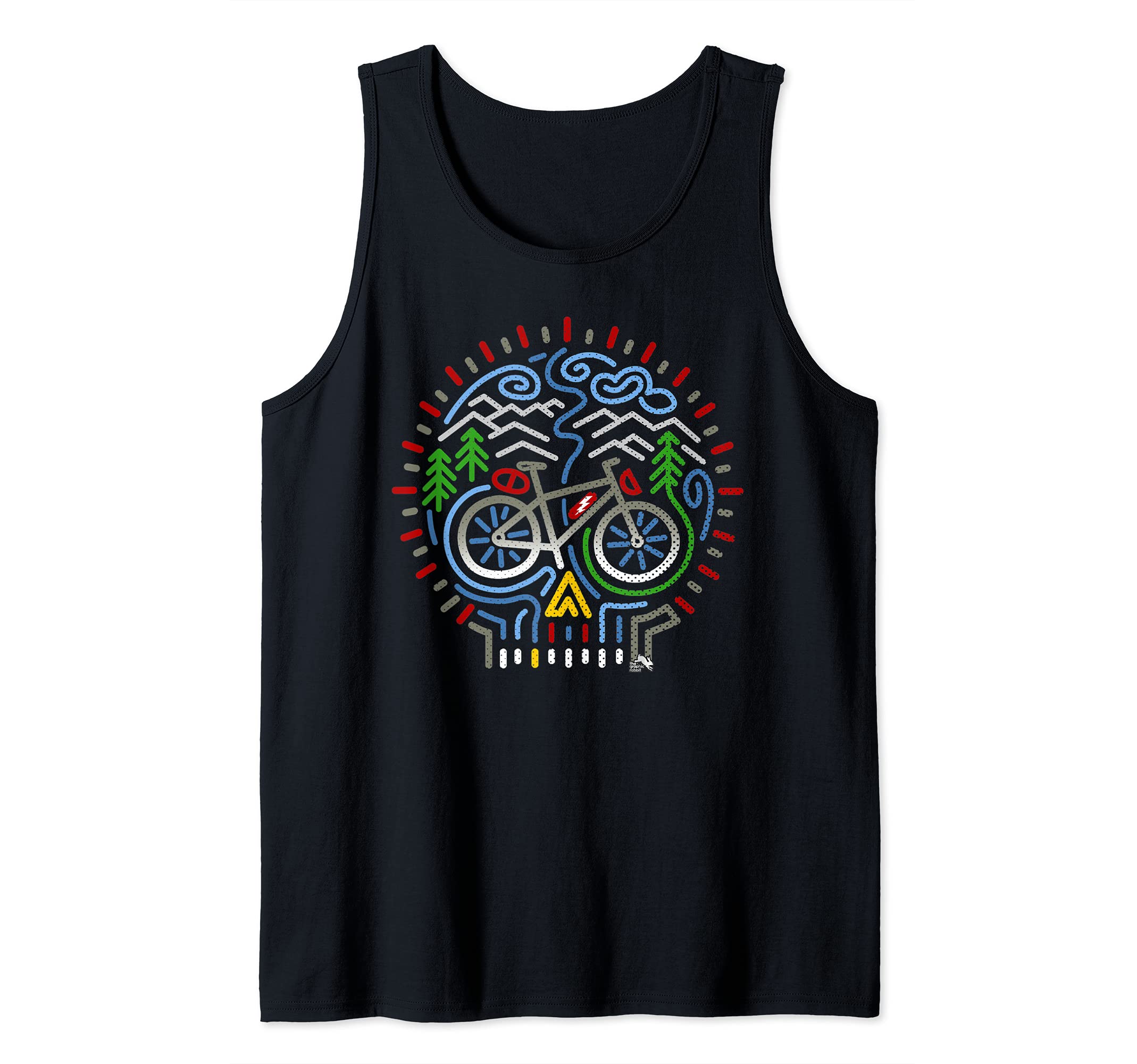 Skull eBike - Colorful, Mountain Electric Bicycle Tank Top