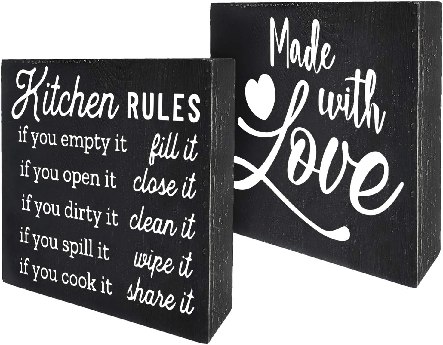The Best Kitchen Signs And Decor Wood Life Sunny
