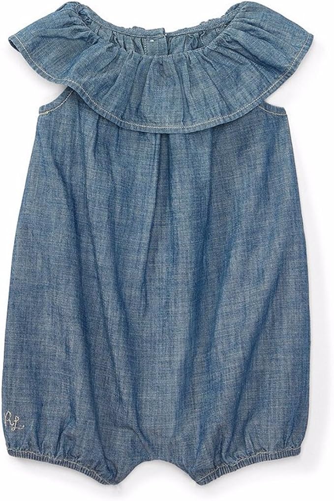 ralph lauren baby girl denim dress