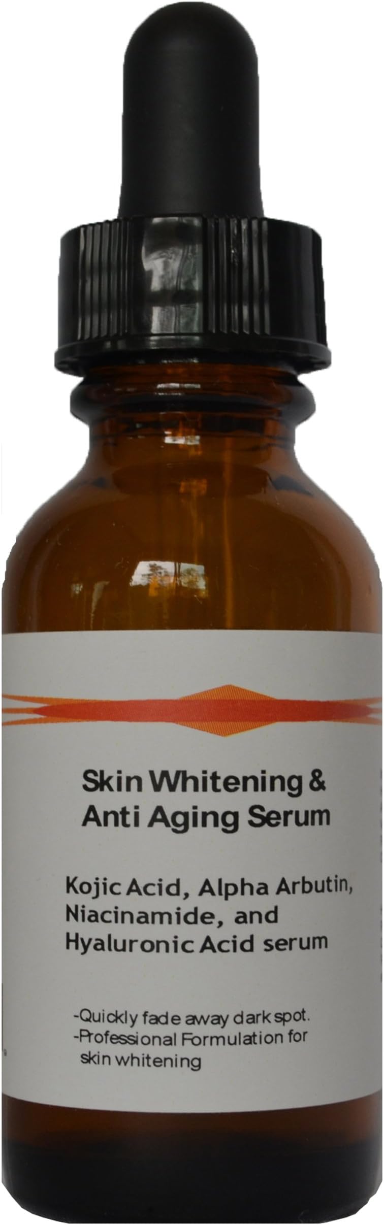 Skin Whitening Kojic Acid, Arbutin, Niacinamide, Hylauronic acid serum! Great for Dark Spots (1.2 oz)