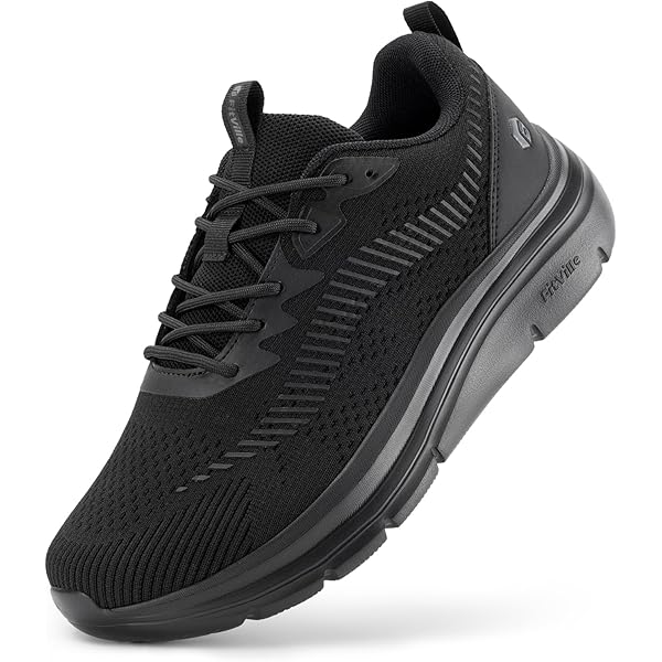 Amazon.com | FitVille Men's Wide Walking Shoes Athletic Sneakers