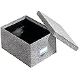 Globe-Weis/Pendaflex Fiberboard Index Card Storage Box, 5 x 8 Inches, Black Agate (95 BLA)