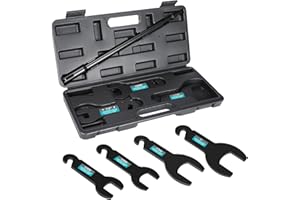 Magacyo 8pcs Fan Clutch Removal Tool - Pneumatic Fan Clutch Tool Kit Compatible with Jeep, Ford, GM, Chrysler