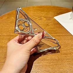 ROSEHUI Clear Glitter Phone Case for iPhone