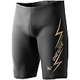 361° Swim Jammers for Men, Pro Racing Training Swimsuit, Chlorine Resistant Endurance Mens Swim Suit Swimwear Tech Pant