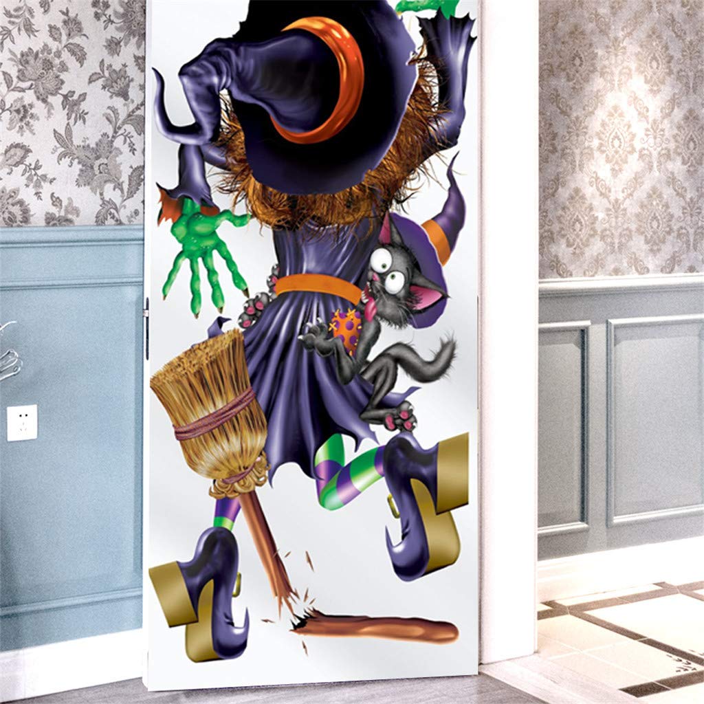 YWLINK 2PC Etiqueta De La Puerta Nuevo Vinilo Decorativo De ...