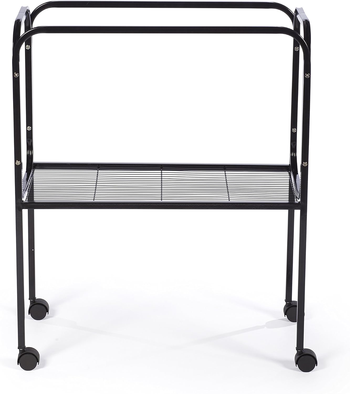 Prevue Pet Products 446 Bird Cage Stand for 26" x 14" Base Flight Cages, Black, 48 cm L x 48 cm W x 69 cm H - Image 3