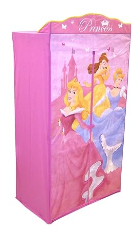 Disney Princess Fabric Wardrobe Amazon Co Uk Kitchen Home