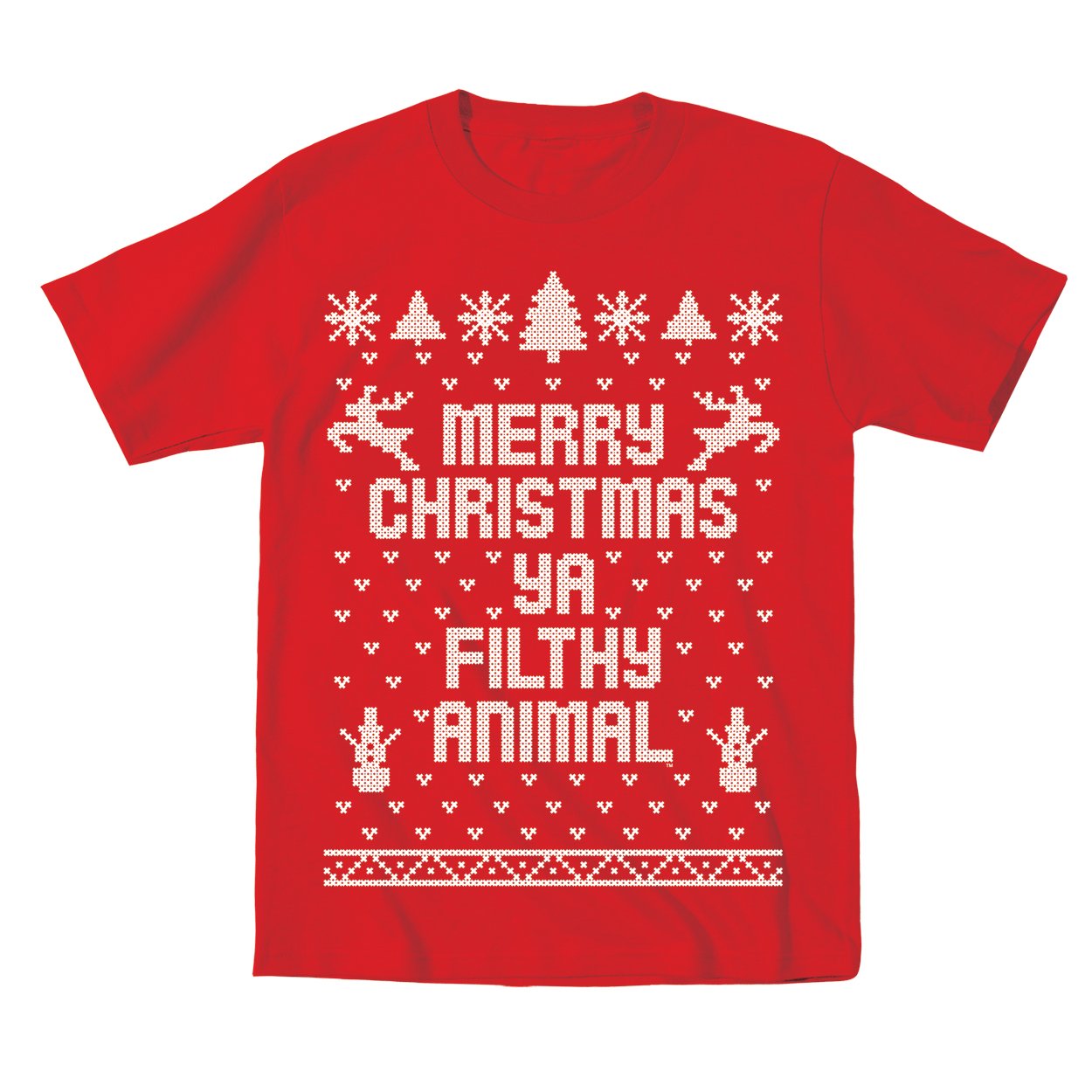 Merry christmas ya filthy animal ugly christmas sweater contest party xmas shirt 3753 Merry Christmas Ya Filthy Animal Ugly Christmas Sweater Contest Party Xmas Shirt 3753 | Seknovelty