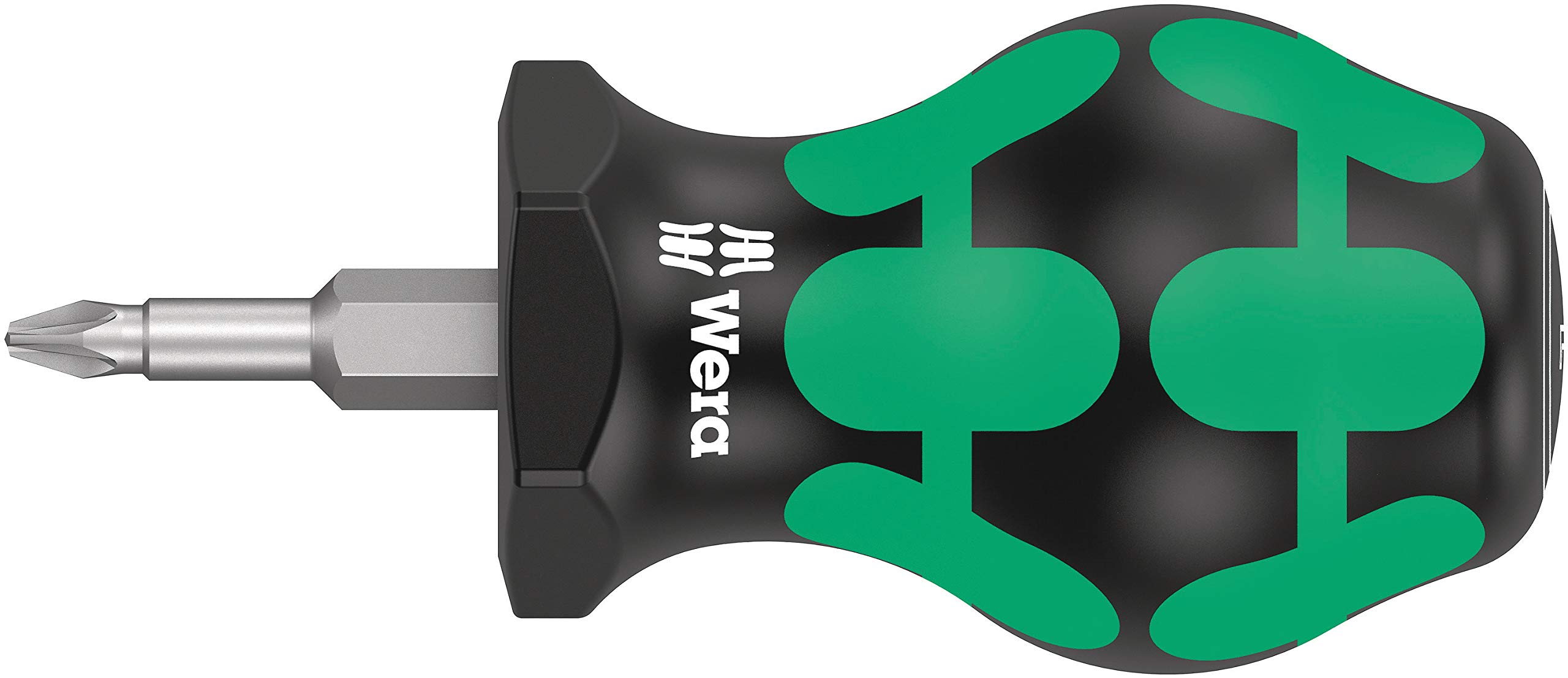Wera 05008853001 355 PZ Pozidriv-Head Stubby/Carburetor Screwdriver 1 x 25 mm