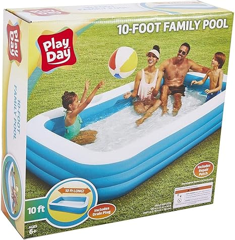 Play Day 10 foot family pool 