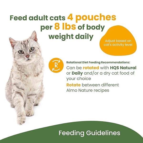 ALMO NATURE HQS LA CUCINA WET CAT FOOD POUCH CHICKEN DINNER WITH APPLE IN JELLY 1.94 OZ (PACK OF 12)