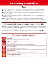 Nintendo Switch Download Code + 90-Day Nintendo Switch Online Individual view 2