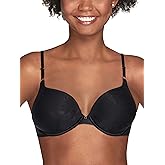 Vanity Fair Women's Ego Boost Push Up Bra, Adds Up to One Full Cup Size, Underwire Push Up Bras for Women