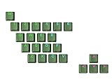 Ranked Rubber Keycap Set | Double Shot Translucent