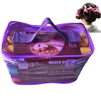 Amazon Com Rollers Rods 42pcs Set 7 Styles Diy Hair Curling Rods