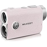 MiLESEEY PF1 1000 Yards Golf Rangefinder with Slope Switch, All Weather Golf Range Finder, 0.1s Flag Lock with Pulse Vibratio