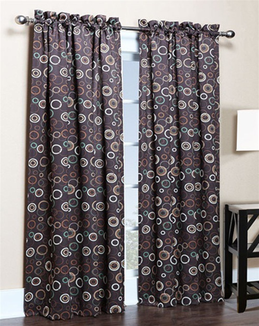 Amazon Com S Lichtenberg Solar Modern Print Blackout Curtain