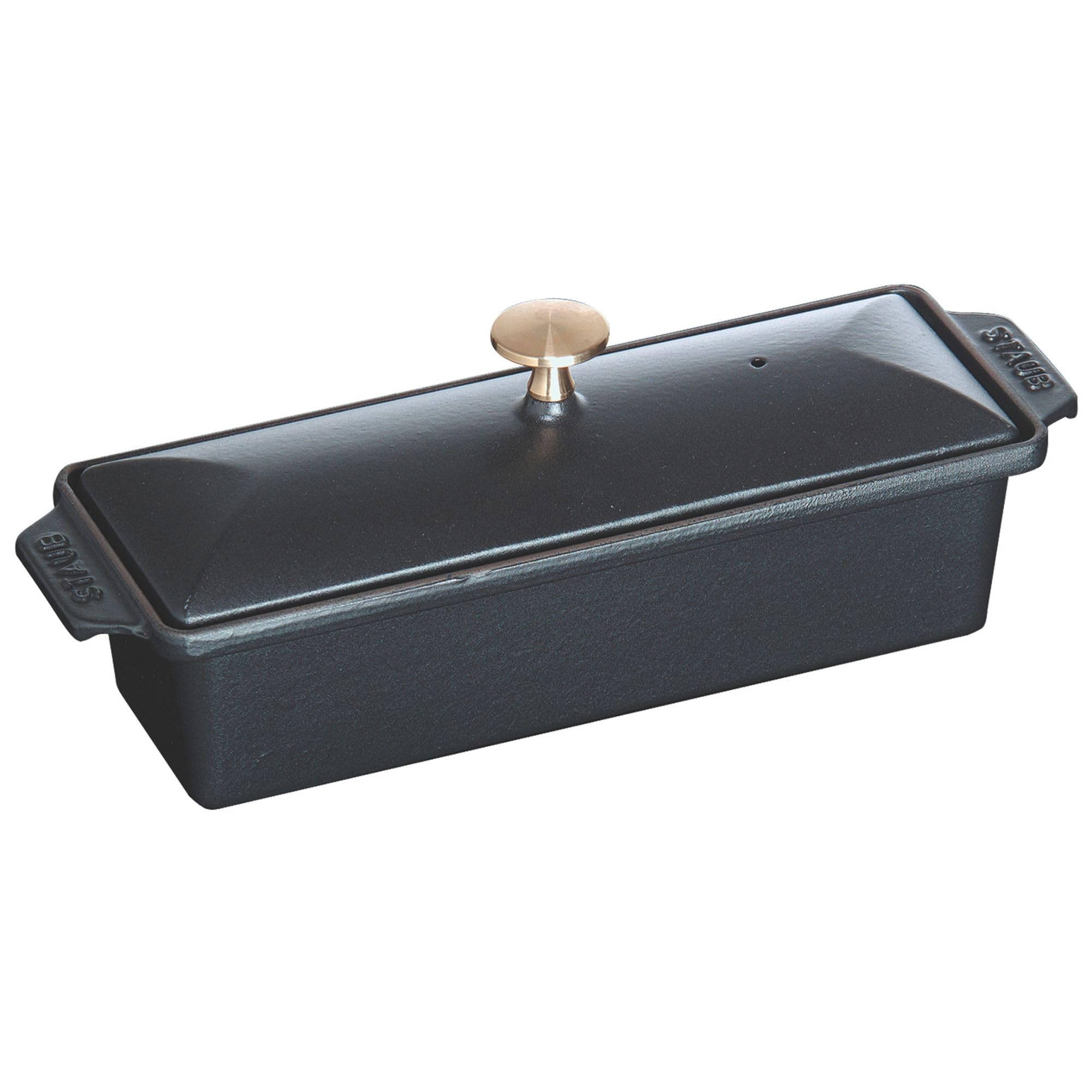 STAUB Cast Iron Terrine, Black, 30 cm x 11 cm