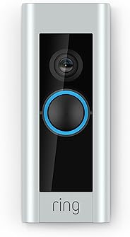 Ring Video Doorbell Pro, with HD Video, Motion Activated Alerts, Easy Installation (existing doorbell wiring required)