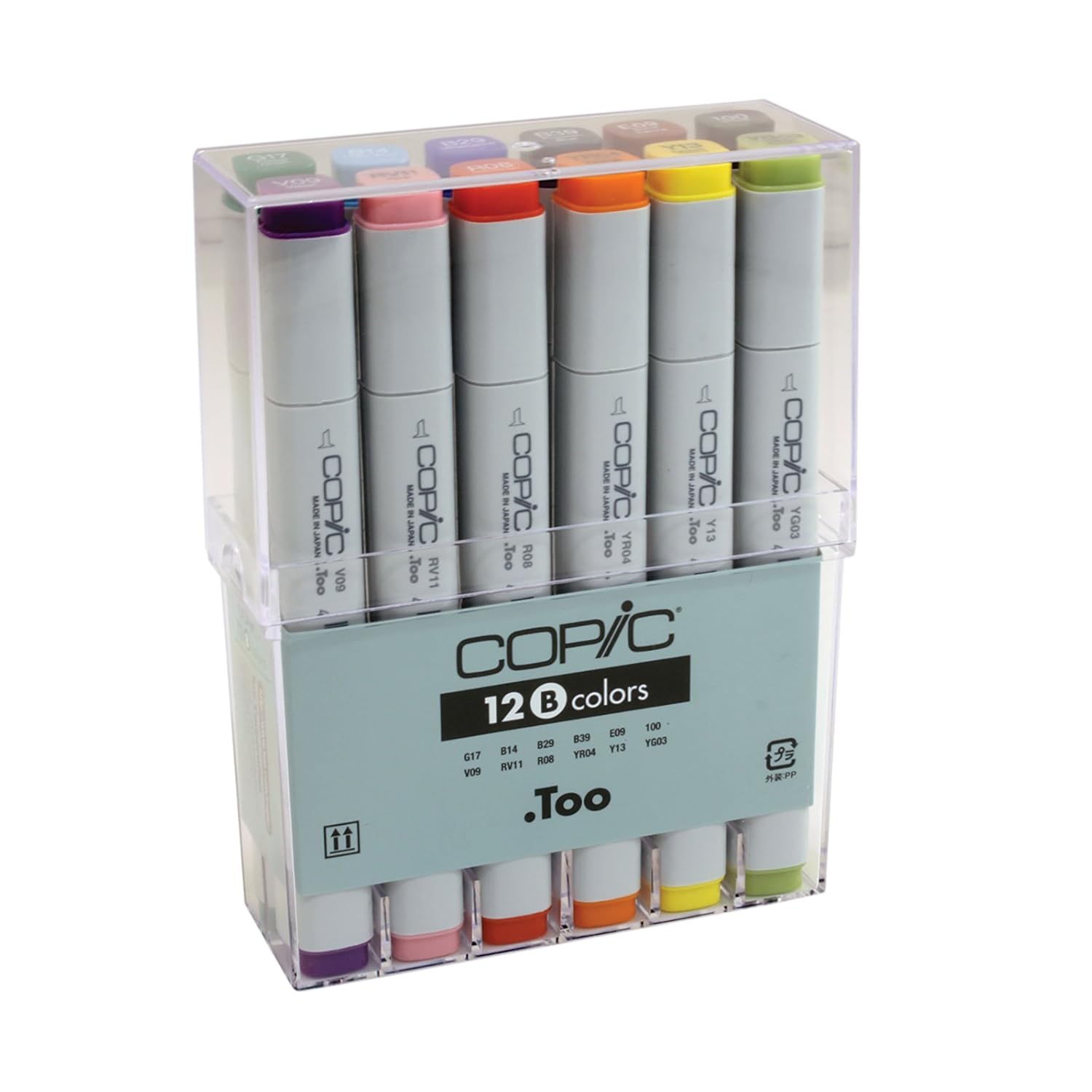 Copic Marker 12 Piece Set Basic Amazon.co.uk Kitchen & Home
