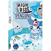 Alley Cat Games High Rise Penguins, Ages 7+, 2-6 Players | Stacking Iceberg Balance Game with Penguin Challenges, Color &amp; Symbol Matching Strategy