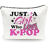 Zengzetong lnfinite K Pop Gifts Merch Makeup Bag Singer Inspired Song Idea Gifts K Pop for Music Lover Women Friends Fan Birthday Christmas Valentine