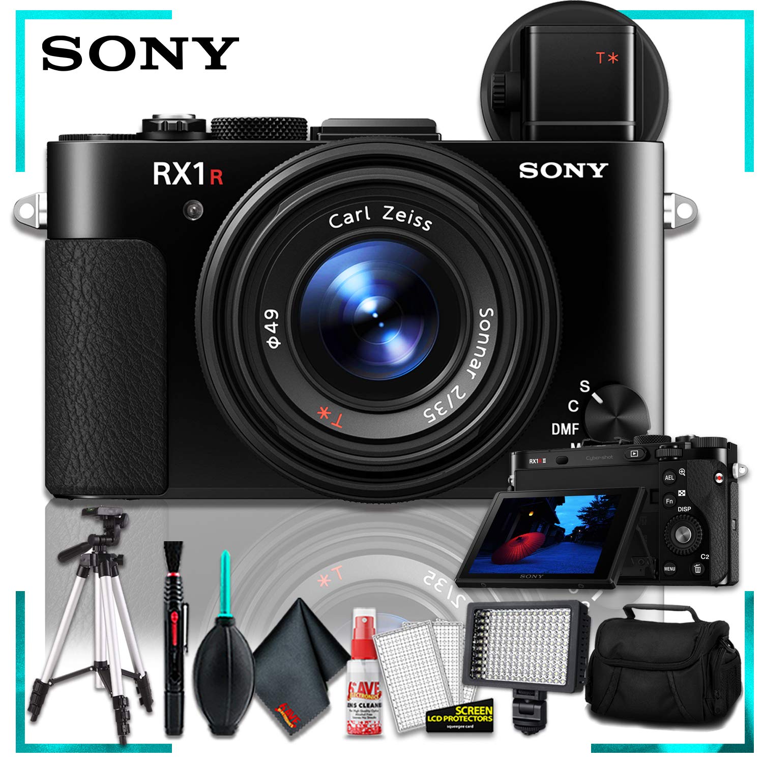 Sony Cybershot DSCRX1R Digital Camera Starter Kit 27242871298 eBay