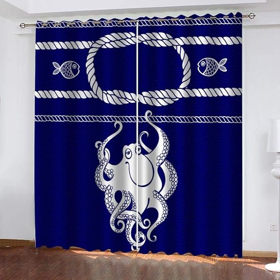 Yeesovs® Cortina 3D Sombreado Sala De Estar Dormitorio Ventana para